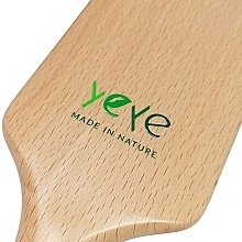 Деревянная щетка для волос - Yeye Paddle Brush — фото N4