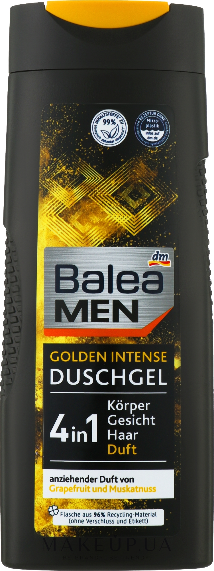 Гель для душа - Balea Men Golden Intense 4in1  — фото 300ml