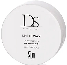 Парфумерія, косметика Матовий воск для волосся - Sim Sensitive DS Matte Wax