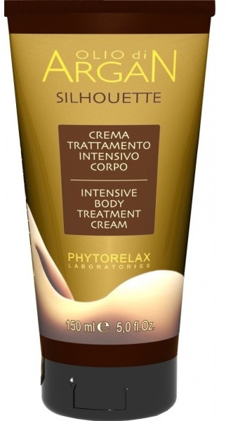 Массажный крем для тела - Phytorelax Laboratories Olio di Argan Silhouette Intensive Body Treatment Cream — фото N1