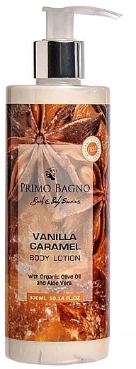 Лосьйон для тіла "Ваніль і карамель" - Primo Bagno Vanilla & Carame Body Lotion — фото N1