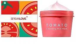 Очищувальна грязьова маска для обличчя з екстрактом томата - Sersanlove Tomato Cleansing Mud Mask — фото N1