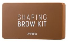 Духи, Парфюмерия, косметика Палетка для макияжа бровей - A'pieu Shaping Brow Gel Kit