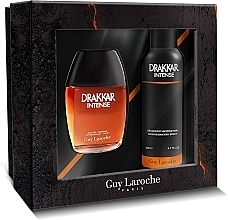 Духи, Парфюмерия, косметика Guy Laroche Drakkar Noir Intense - Набор (edt/100ml + deo/200ml)