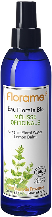 Квіткова вода лимона для обличчя - Florame Organic Lemon Balm Floral Water — фото N1