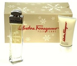 Парфумерія, косметика Salvatore Ferragamo pour femme - Набір (edp 50 + b/l 200)