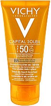 Духи, Парфюмерия, косметика Солнцезащитный крем для лица - Vichy Capital Soleil BB Tinted Dry Touch Face Fluid SPF 50