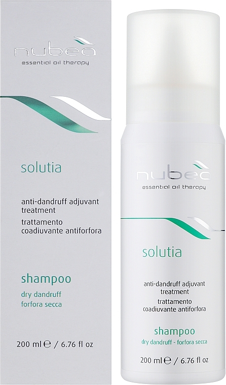 Шампунь для волос против сухой перхоти - Nubea Solutia Shampoo Dry Dandruff — фото N2
