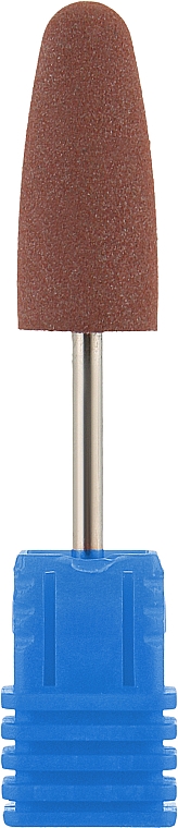 Полировщик силиконовый средний конус закругленный, средний абразив, коричневый, 824BR - Tufi Profi