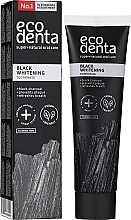 Чорна відбілювальна зубна паста, без фтору - Ecodenta Black Whitening Toothpaste — фото N4