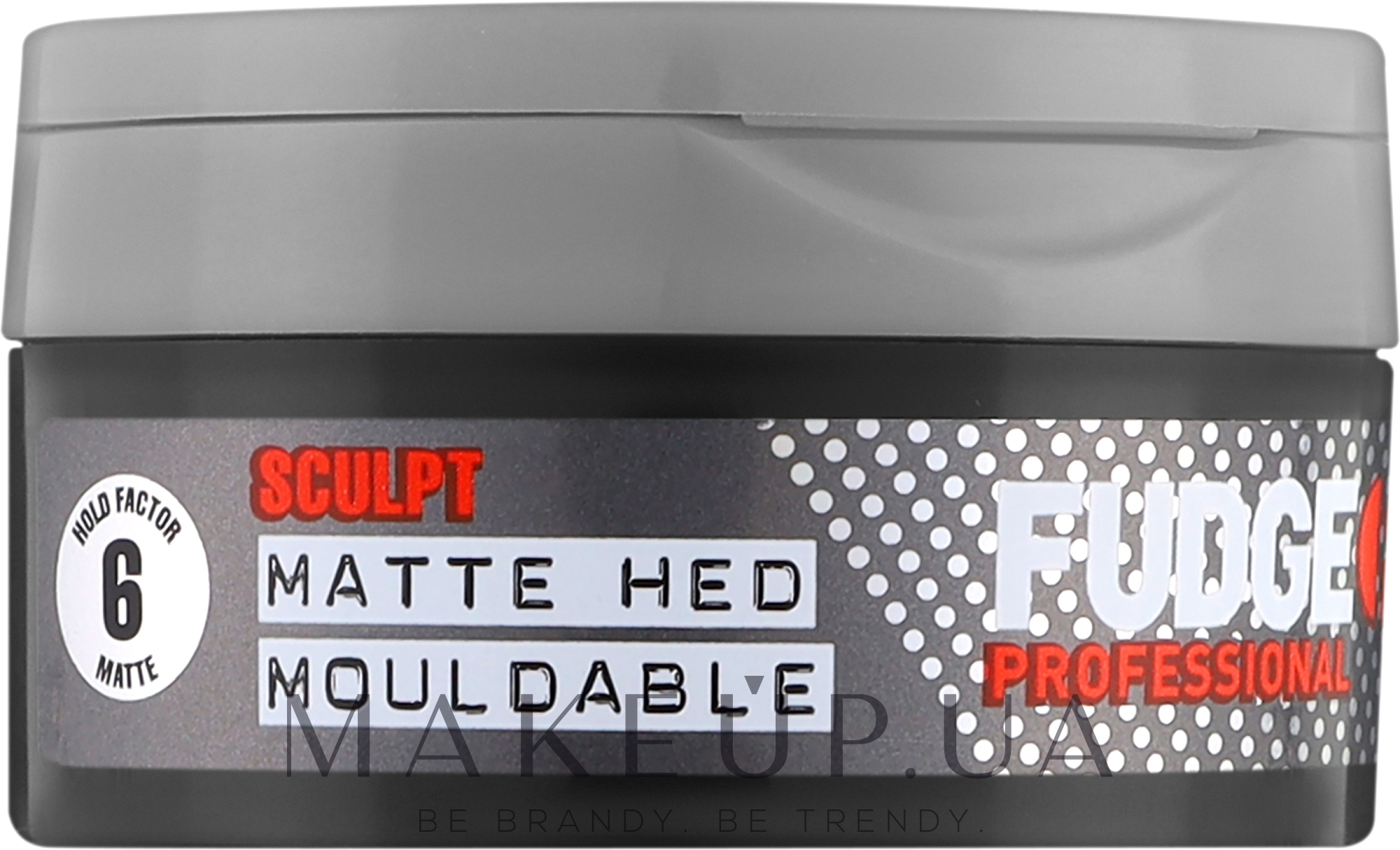 Текстурирующая паста сильной фиксации - Fudge Matte Hed Mouldable — фото 75g