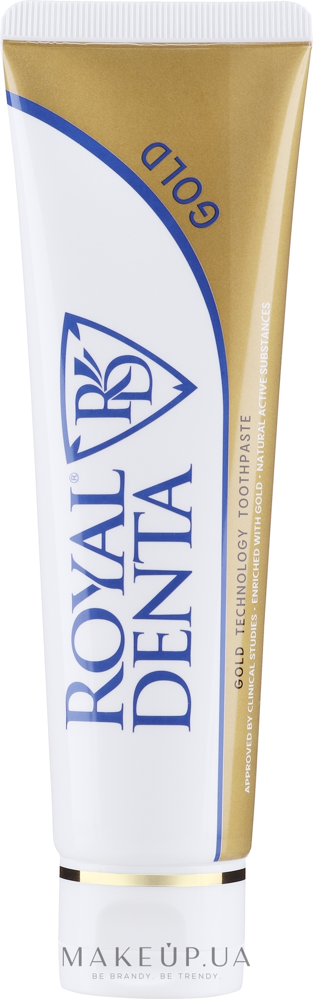 Зубная паста с золотом - Royal Denta Gold Technology Toothpaste — фото 130g