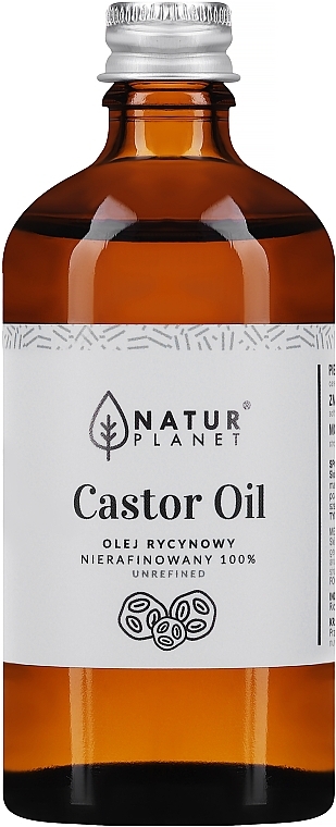 Касторовое масло нерафинированное - Natur Planet Castor Oil — фото N3