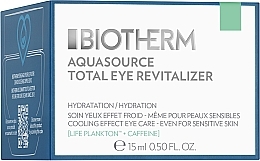Крем для кожи вокруг глаз - Biotherm Aquasource Total Eye Revitalizer — фото N2