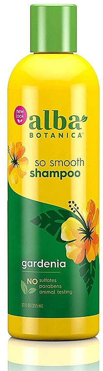 Шампунь для волос "Гладкость" - Alba Botanica Natural Hawaiian Shampoo So Smooth Gardenia