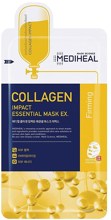 Коллагеновая тканевая маска для лица - Mediheal Collagen Impact Essential Mask Firming — фото N1