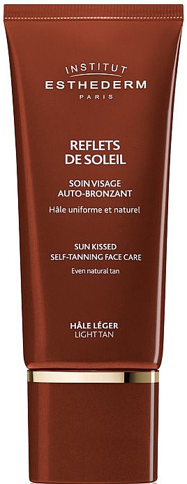 Крем-автозасмага для обличчя, світлий - Institut Esthederm Sun Kissed Self-Tanning Face Care Light Tan — фото N1