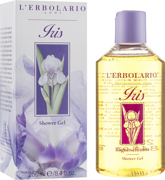 Пена для ванны-гель для душа "Ирис" - L'Erbolario Bagnoschiuma Iris — фото N2