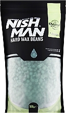Духи, Парфюмерия, косметика Воск для депиляции - Nishman Hard Wax Beans Azulen