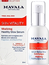 Стимулювальна сироватка для сяяння шкіри - Mavala Vitality Vitalizing Healthy Glow Serum — фото N2