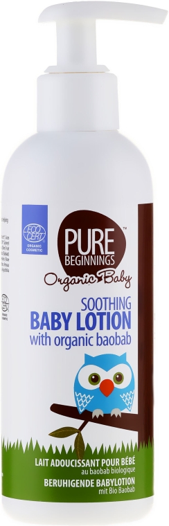 Заспокійливий лосьйон для тіла - Pure Beginnings Soothing Baby Lotion — фото N1