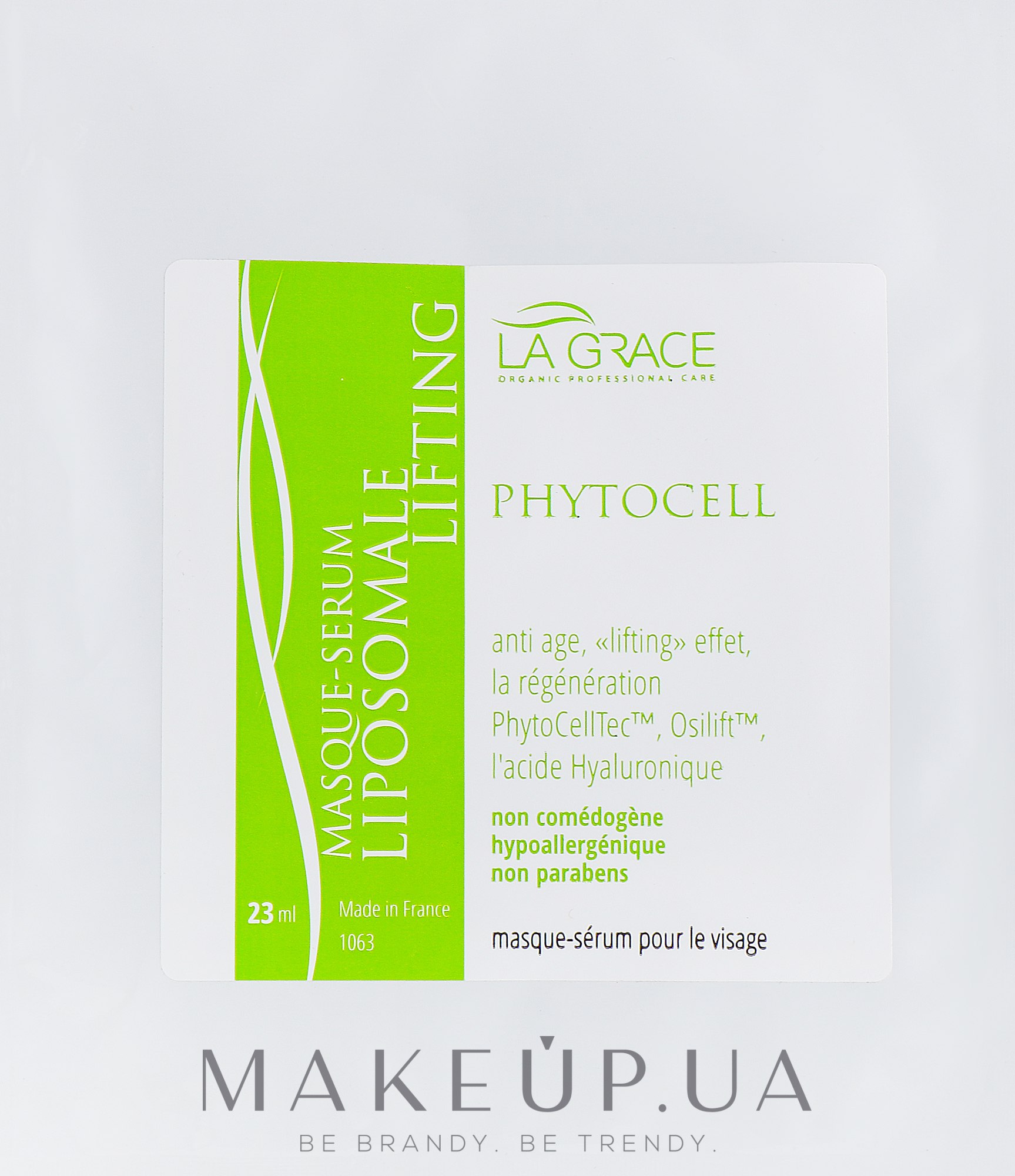 Маска-сиворотка для обличчя - La Grace Masque-Serum Liposomale Lifting PhytoCellTec — фото 23ml