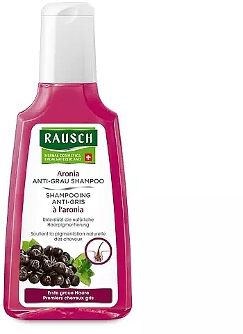Шампунь против первых признаков седины - Rausch Aronia Anti-Greau Shampoo — фото N1