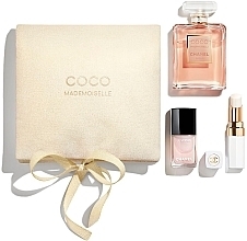 Chanel Coco Mademoiselle - Набор (edp/50ml + lip/balm/3.5g + nail/polish/13ml) — фото N1