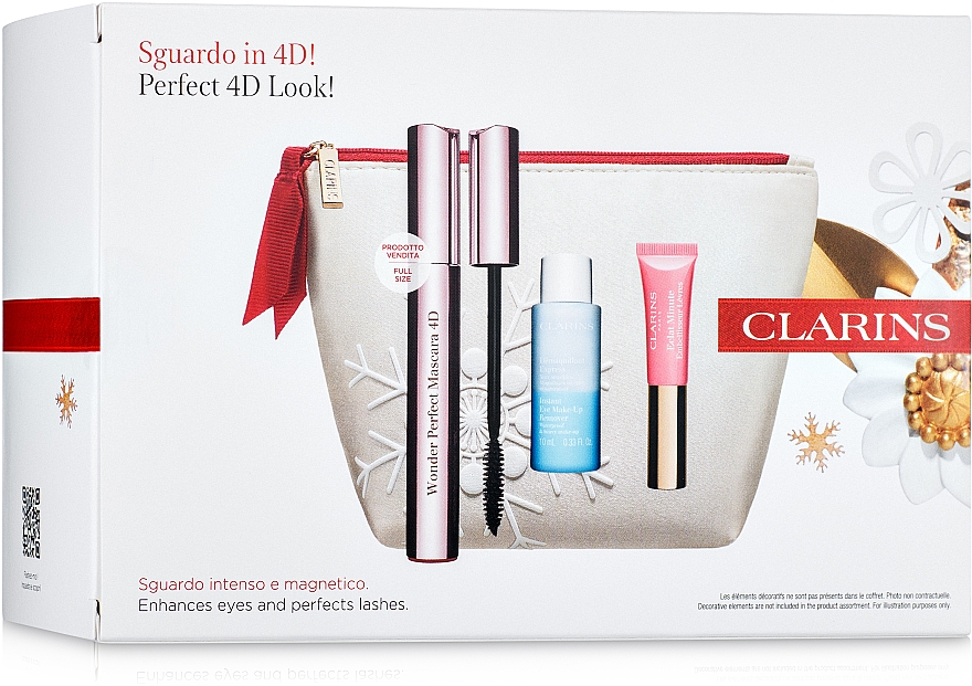 Набор отзывы. Набор с тушью для ресниц кларинс. Clarins make-up Set набор с тушью. Набор Clarins с тушью. Clarins набор тушь и блеск.