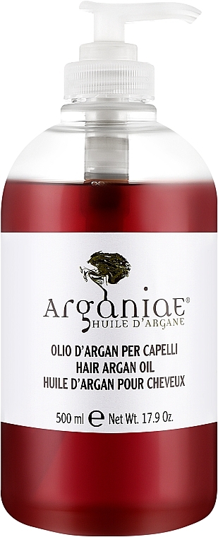 Чистое 100% органическое аргановое масло для всех типов волос - Arganiae L'oro Liquido — фото N1