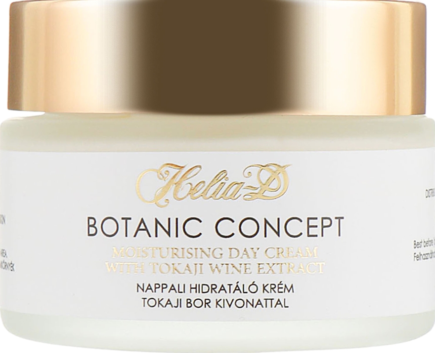 Денний зволожувальний крем для нормальної та комбінованої шкіри - Helia-D Botanic Concept Cream — фото N2