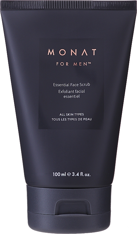 Мікровідлущувальний скраб для обличчя - Monat For Men Essential Face Scrub — фото N1