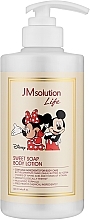 Парфюмированный лосьон для тела с ароматом мускуса и мака - JMSolution Life Disney Sweet Soap Body Lotion  — фото N1