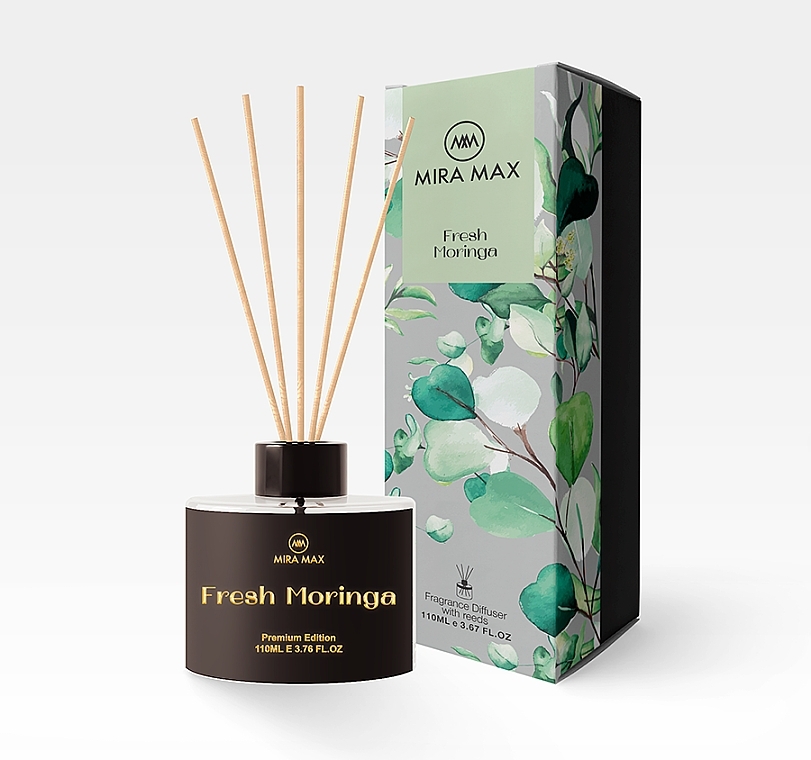 Аромадифузор - Mira Max Fresh Moringa Fragrance Diffuser With Reeds