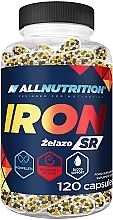 Харчова добавка "Дигліцинат заліза", в капсулах з мікрогранулами - Allnutrition Iron SR — фото N1