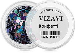 Духи, Парфюмерия, косметика УЦЕНКА Конфетти для дизайна ногтей - Vizavi Professional *