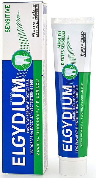 Зубна паста для чутливих зубів - Elgydium Sensitive — фото N1
