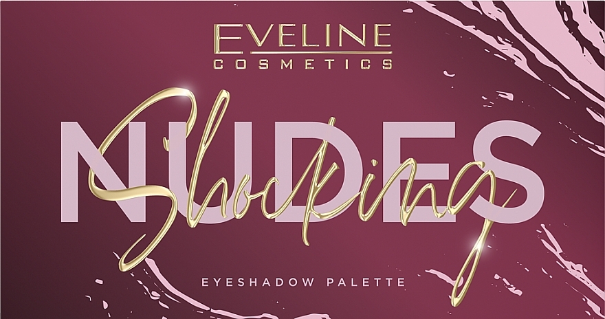 ПОДАРУНОК! Палетка тіней для повік - Eveline Cosmetics Shocking Nudes Eyeshadow Palette — фото N2