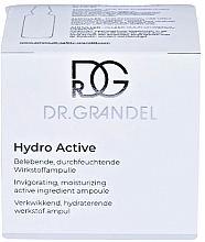 Розгладжувальні та зволожувальні ампули для обличчя - Dr. Grandel Hydro Active Ampulle — фото N2