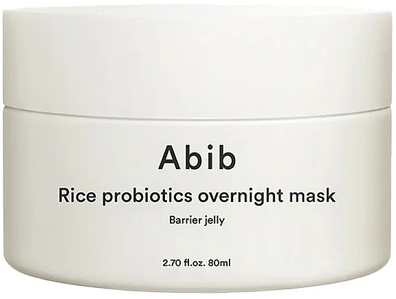 Ночная маска с пробиотиками риса - Abib Rice Probiotics Overnight Mask Barrier Jelly — фото N1