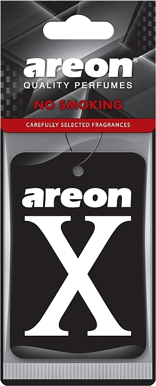 Ароматизатор "Курение запрещено" - Areon X Quality Perfumes No Smoking — фото N1