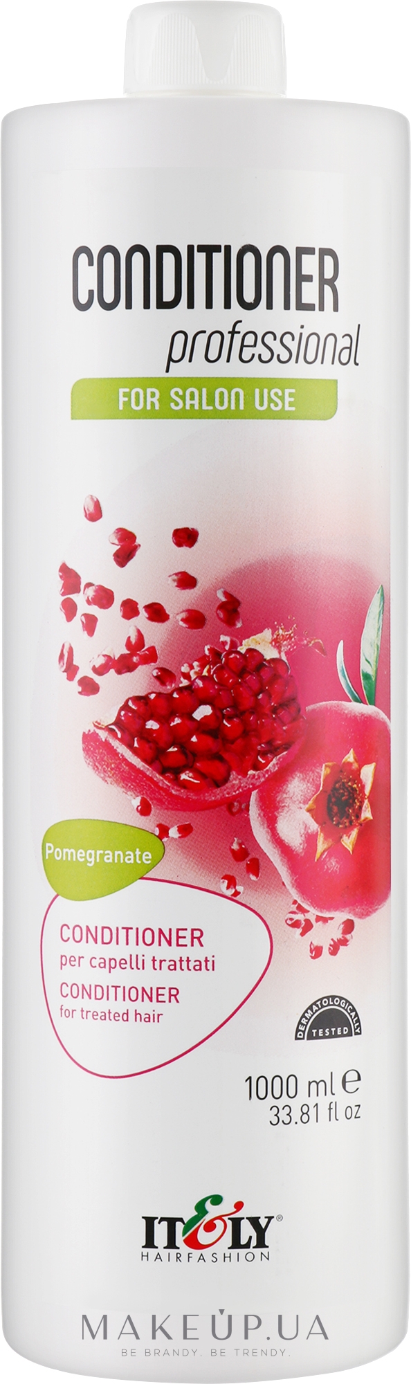 Гранатовый кондиционер для волос - Itely Hairfashion Conditioner Professional Pomegranate — фото 1000ml