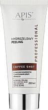 Духи, Парфюмерия, косметика Восстанавливающий гидрогелевый пилинг для лица - APIS Professional Coffee Shot Hydrogel Peeling