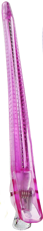 Зажим для волос металлический, 02524/99, розовый - Eurostil — фото N1