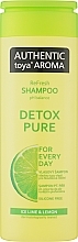 Духи, Парфюмерия, косметика Шампунь для волос "Детокс" - Authentic Toya Aroma Shampoo Detox Pure