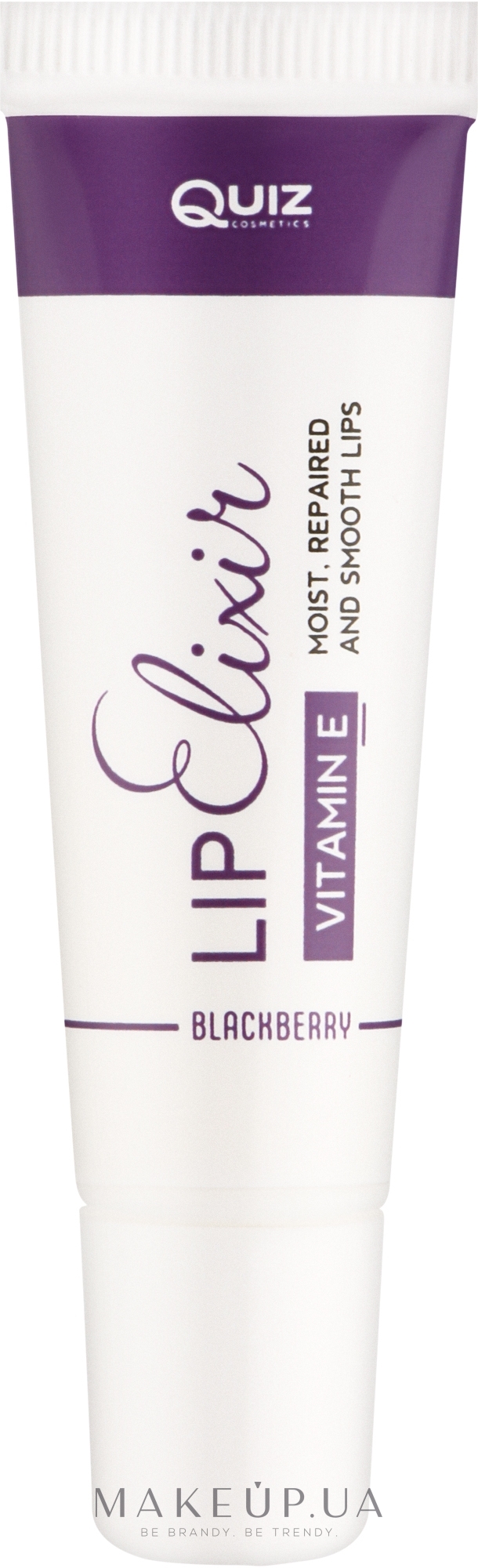 Эликсир для губ с витамином Е "Ежевика" - Quiz Cosmetics Lip Elixir  — фото 8ml