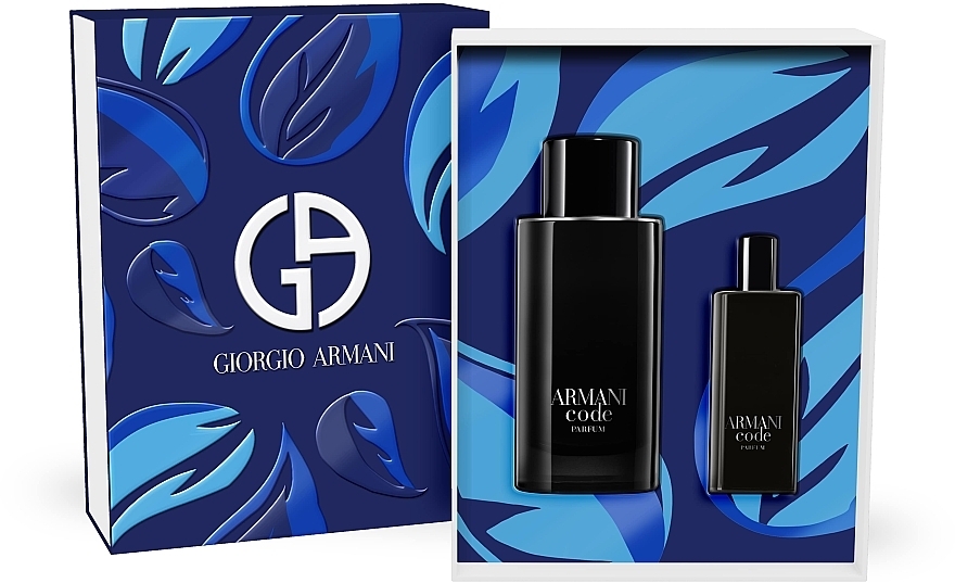 Giorgio Armani Armani Code - Набор (parfum/75ml + parfum/15ml) — фото N1