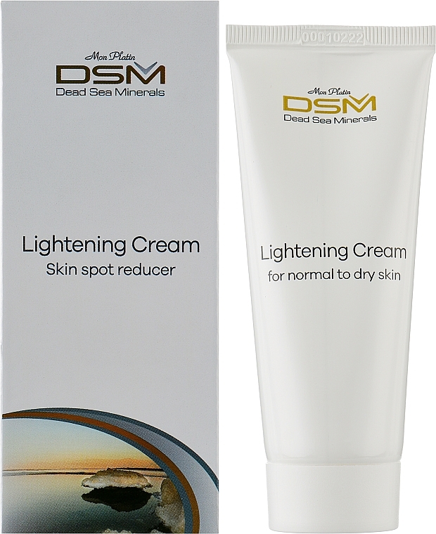 Крем для осветления пятен пигментации на коже - Mon Platin DSM Lightening Cream Skin Spot Reducer  — фото N2