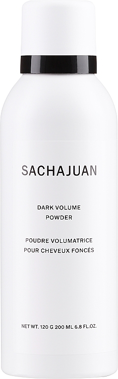 Спрей-пудра для надання об'єму темному волоссю - Sachajuan Dark Volume Powder