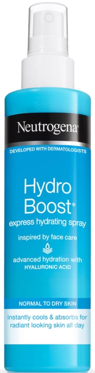 Увлажняющий спрей для тела - Neutrogena Hydro Boost Express Hydrating Spray 